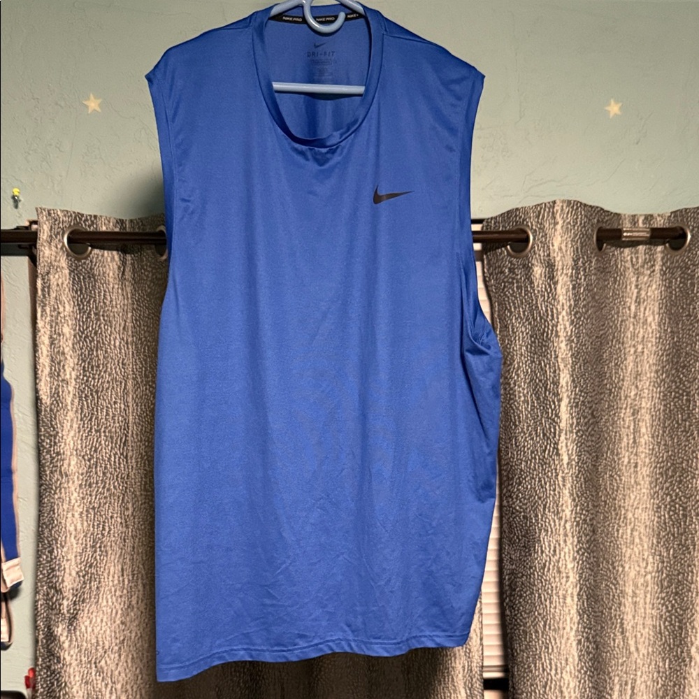Nike Men's Blue Training Tank Top. Xxl mens